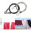 20x 100CM/3.3Ft Long Travel Security Cable Lock,Braided Steel Coated S 4