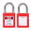 45 PCS Lockout Tagout Locks Tags Set- Keyed Different Safety Padlocks 6