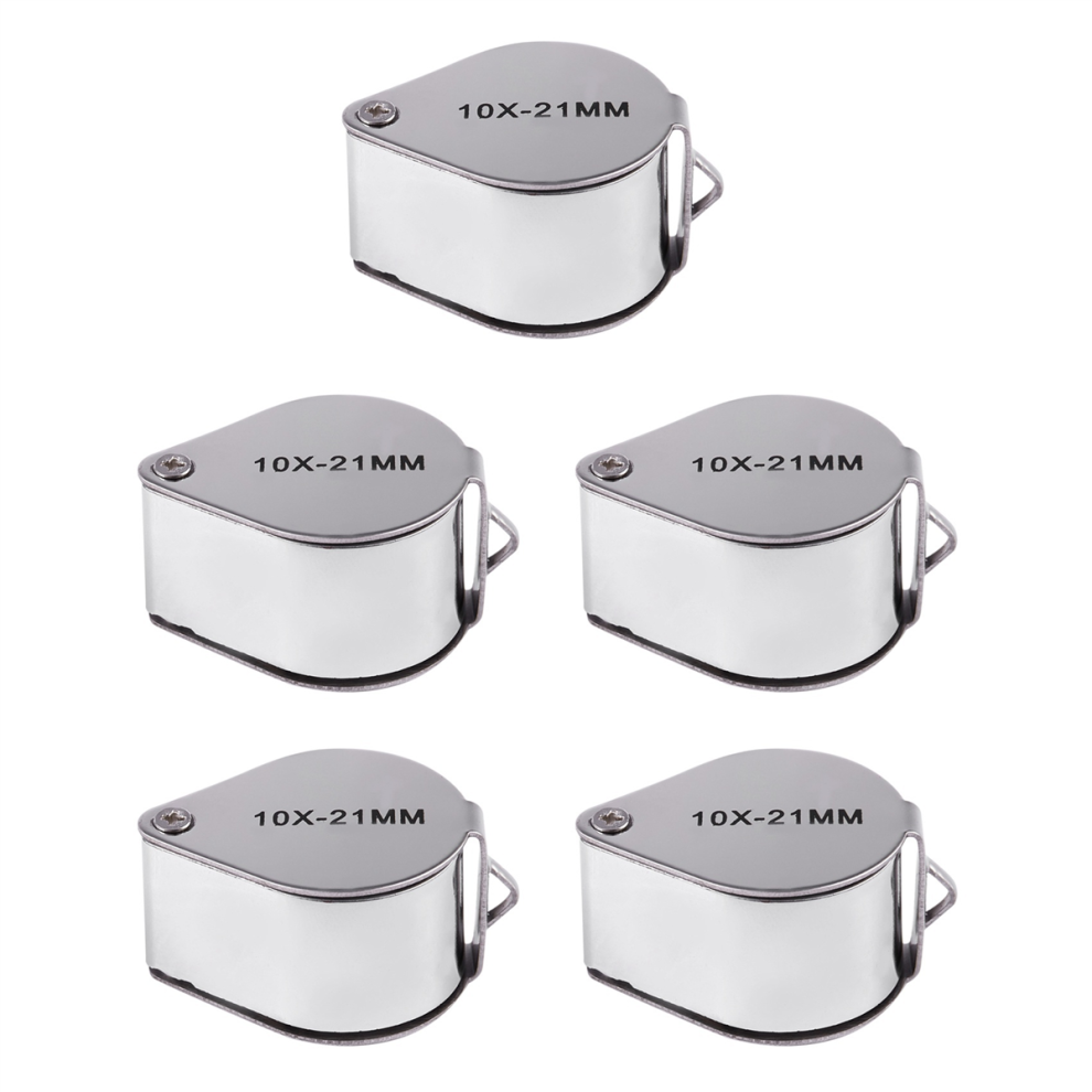 Torribaly 5X Jewellers Jewelry Loupe Magnifier Eye Magnifying Glass 10X 21Mm