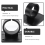 Supporto per microfono da scrivania, 8 pezzi, con gancio, clip, universale 5