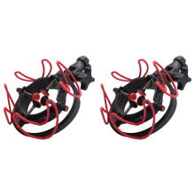 2X Universal Microphone Shock Mount Adjustable Stand for All Microphon