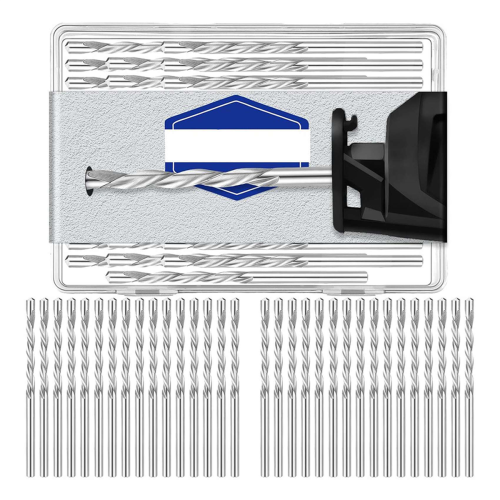 150 Pcs Drywall Bit 1/8 Inch Spiral Saw Tip Cutting Bits Guide Point T 2
