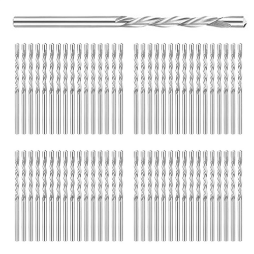 100 Pcs Drywall Bit 1/8 Inch Spiral Saw Tip Cutting Bits Guide Point T 1