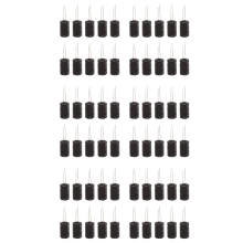 60 Pcs 13x21mm 2200uF 25V Radial Aluminum Electrolytic Capacitors