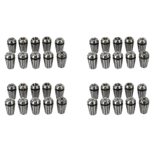 40Pcs Ultra Precision ER16 1-10MM Spring Collet Set for CNC Milling La