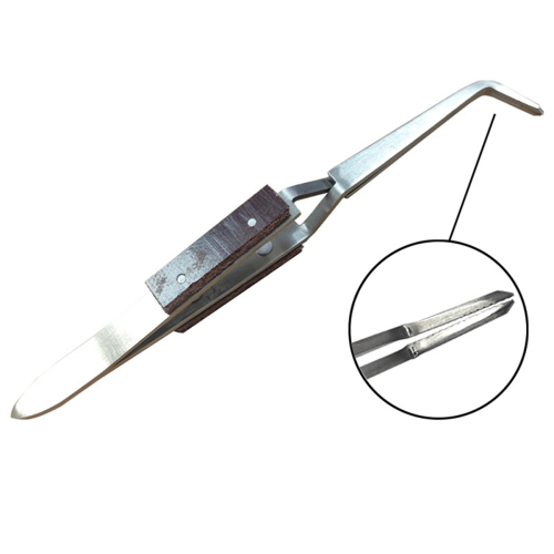 6Pcs Precision Reverse Tweezers Non-Conductive, Heat Resistant, Anti-M 2