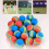 60 Pcs Golf BallsSoft Foam Garden Balls Practice Sponge Rainbow for In 4