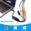 Μετατροπέας AV σε USB C 3X, Προσαρμογέας κάρτας λήψης βίντεο 1 καναλιού NTSC PAL 4