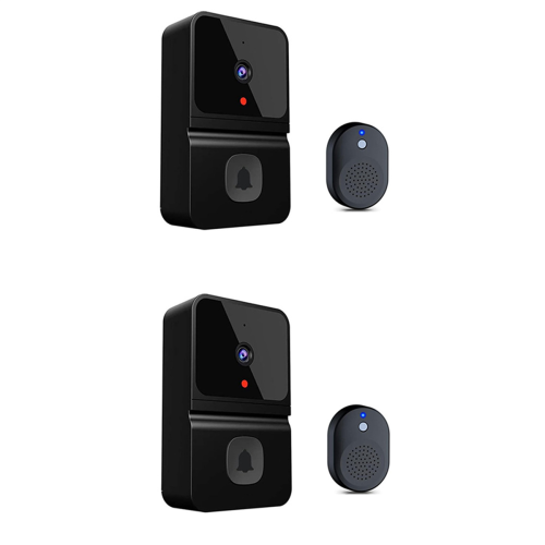2X Smart Video Door Bells Wireless WiFi Doorbell with Camera Security