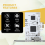 Κάρτα επέκτασης 2X PCIE σε AV παρακολούθησης βίντεο HD ανάλυσης 640X480 8