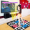 2X USB Wired Dance Mats 11Keys Dancing Game Step Pad HD Foot Print Dan 6