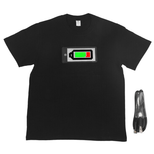 Camiseta LED SPOTLED 1500mAh XL Multicolor Bluetooth 2