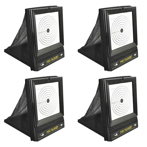cibles portables d'extérieur réutilisables et à granulés avec filet de capture 1