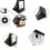 cibles portables d'extérieur réutilisables et à granulés avec filet de capture 7