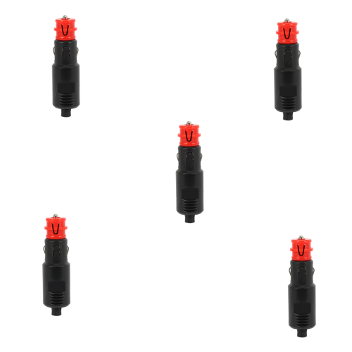 5X 12V υποδοχή αναπτήρα αυτοκινήτου με αρσενικό προσαρμογέα σύνδεσης