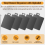 208 Pcs Vinyl Record Teiler DVD Alphabetisch AZ Organizer mit Alph 9