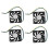 4Pcs 70X70X15mm 12V 4 Pins PWM PC Computer Case CPU Cooler Cooling Fan 2