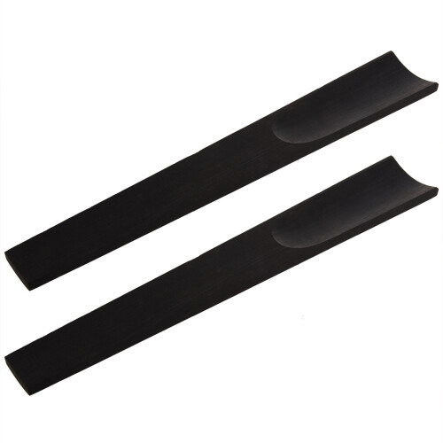 Ταστιέρα βιολιού 2x 4/4 μεγέθους Ebony Black