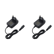 Adattatore di alimentazione per caricabatterie con spina UE 2X 2,4 V 3,6 V per rasoio elettrico per adulti
