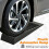 Rampe per auto resistenti, lunghe e antiscivolo, 4 pezzi, nere, da 3000 kg 4