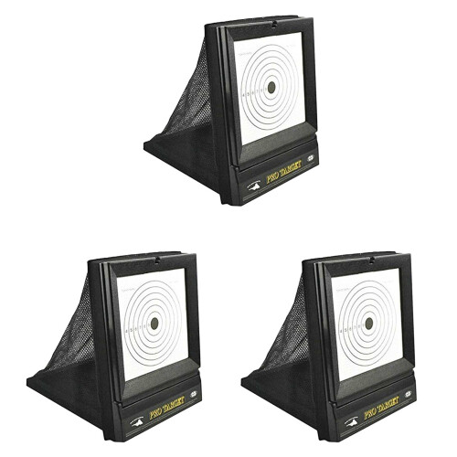 cibles portables d'extérieur réutilisables et à granulés avec filet de capture 1