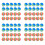 80 Pcs Golf BallsSoft Foam Garden Balls Practice Sponge Rainbow for In 1