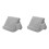 2X Soft Tablet Rest Cushion Multi-Angle for Stand Holder Pillow Lap Su 1