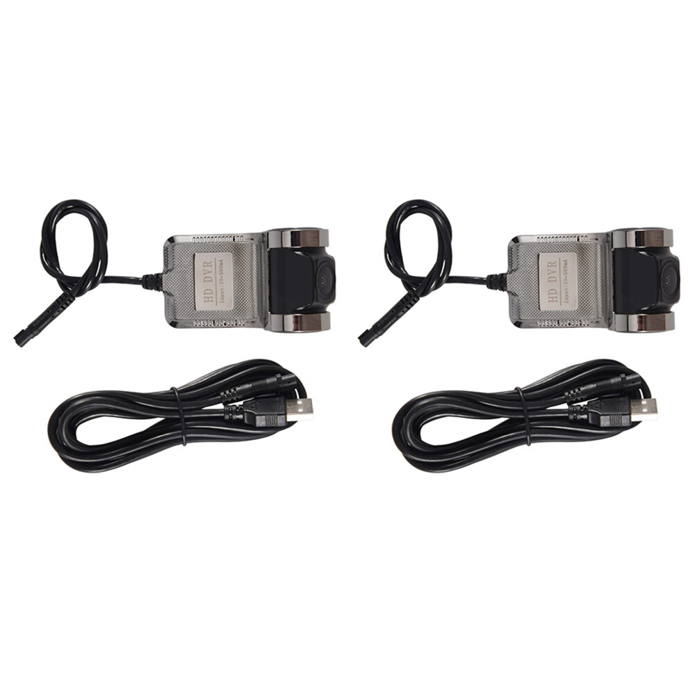 2X Dash Cam Adas Car Dvr Dashcam Dvrs Video Hd 720P Usb Auto Recorder 4851780625749