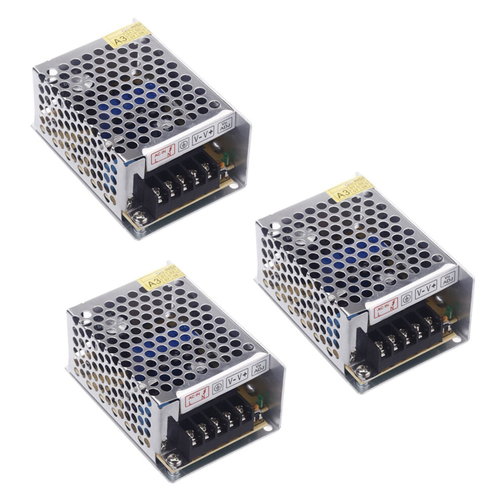 3X Ac 100V - 240V To Dc 5V 5A 25W Voltage Converter Switches Power Sup 4851780627378