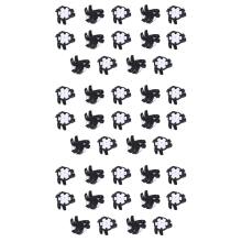 42 stuks golfschoen spikes pinnen antislip draai snel draai schroef spikes toegang