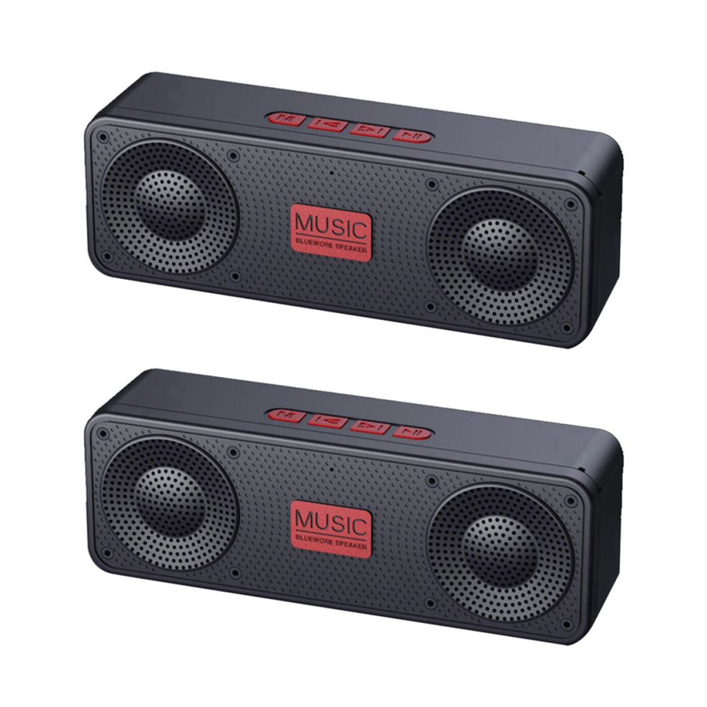 2X Fm Radio Wireless Bluetooth 5.0 Speaker Mini Mp3 Music Player Suppo 4851780624575