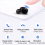 3X Wireless Bluetooth Single Ear Sports Headset with Microphone Hands- 7