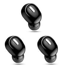 3X Wireless Bluetooth Single Ear Sports Headset with Microphone Hands-