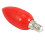 4X LED Candle Light Bulbs Red Fortune Lamp God Lights Energy Saving Li 6