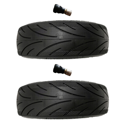 2X No Inflation Explode Proof Tire Compatible for Max G30 60/70-6.5 Bl 1