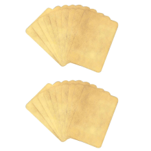 200x Gember Rugpijn Patch Nekmassage Bodywarmer Sticker Zelfverwarmend