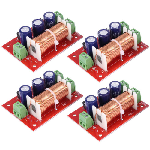 stuks 400W luidspreker crossover 2-weg audio-aanpassing tweeter bas luidspreker