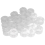 75 Clear Plastic Sewing Machine Bobbins Fits Singer 5