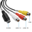 Μετατροπέας 4X AV σε USB C Προσαρμογέας κάρτας λήψης βίντεο 1 καναλιού NTSC PAL 7