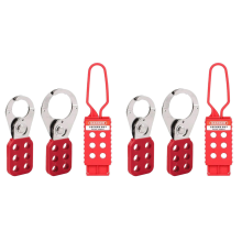 Σετ κλειδώματος 4X Lockout Tagout - Θήκη λουκέτου Camlock Safet με ετικέτα κλειδώματος
