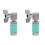 2X Συμπλέκτης Hi Hat, Jazz Hi‑Hat Συμπλέκτης Drum, Στάση Hi-Hat για Πιατέλα 1
