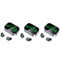 3X 5.3 Bluetooth Wireless Headphone 9D Stereo Sports Waterproof Earbud