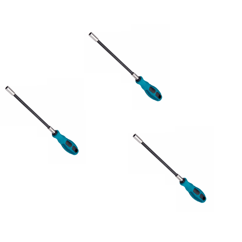 3pcs 7MM Socket Screwdriver Flexible Hex Flex Manual Screw Driver Hand-image-OPC-PJDJDVD-NEW