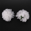 120 Pcs Carnations Craft Artificial Flower Silk Spherical Heads Weddin 8