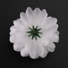 120 Pcs Carnations Craft Artificial Flower Silk Spherical Heads Weddin