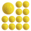 24 Pcs Pitching Machine Softballs Dimpled 12-Inch for Hitting and Fiel 3