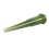 200 Pcs Green Plastic Tapered Pinhead Glue Liquid Dispenser Needles 14 7