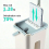 2X Floor 360 Degree Rotation Telescopic Handle Self-Cleaning Flat Mop 5