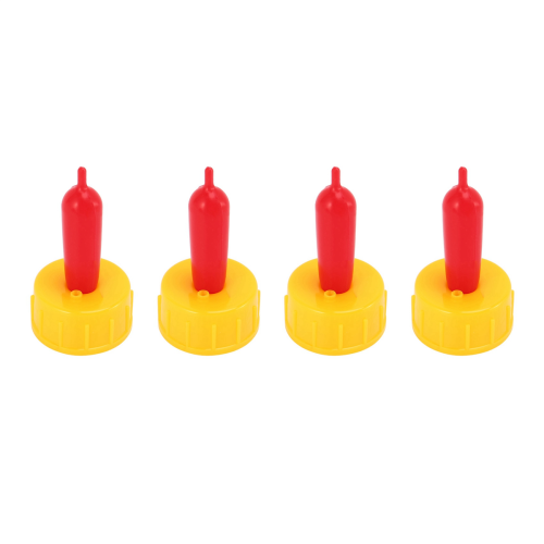 50Pcs Milk Drink Nipple Silicone Pacifier for Teat Feed Lamb Sheep Pup 2