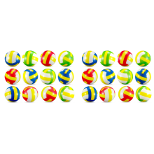 24 pezzi Mini palline antistress da pallavolo in schiuma per sport, morbide e piccole